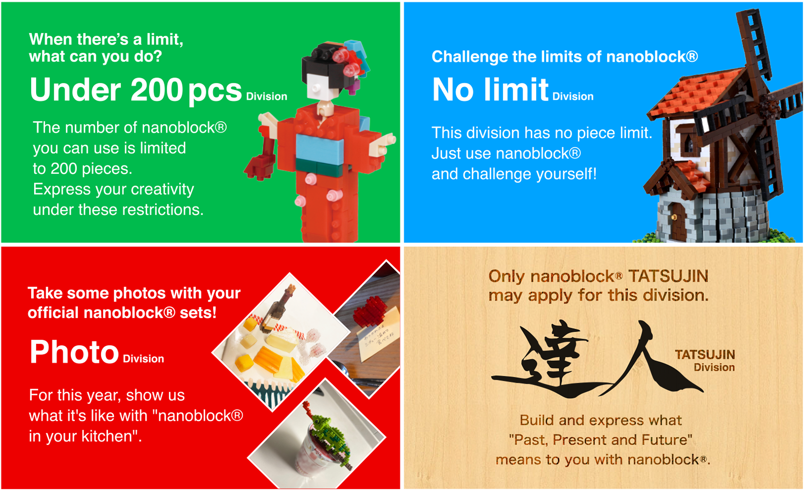 応募要項 nanoblock AWARD 2022